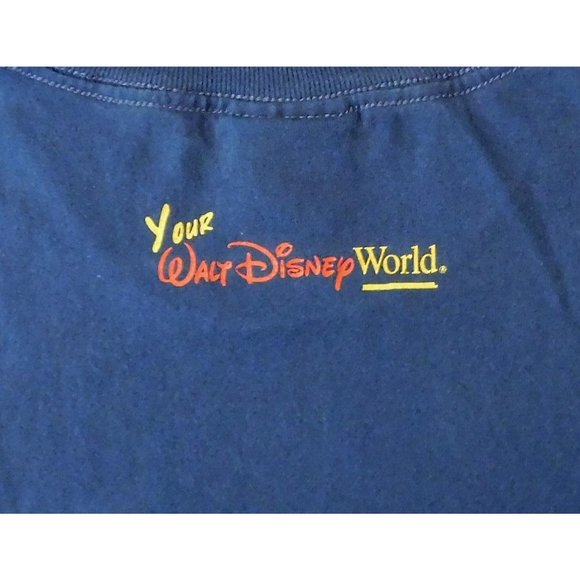 Walt Disney World Tee Shirt XL Blue Magic Music Days Kissimmee Florida Cotton - Picture 5 of 7